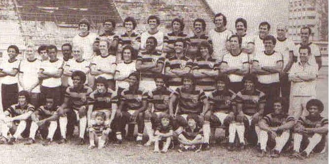 Elenco do C.R.Flamengo Campeão Carioca de 1978