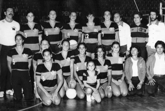 Flamengo Campeão Sulamericano de Volei Feminino 1981