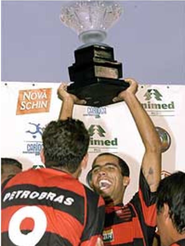Comemoração da Taça Guanabara 2004