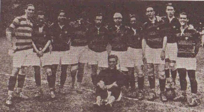 Flamengo 4 x 2 Paulistano (SP) em 15 de novembro de 1924