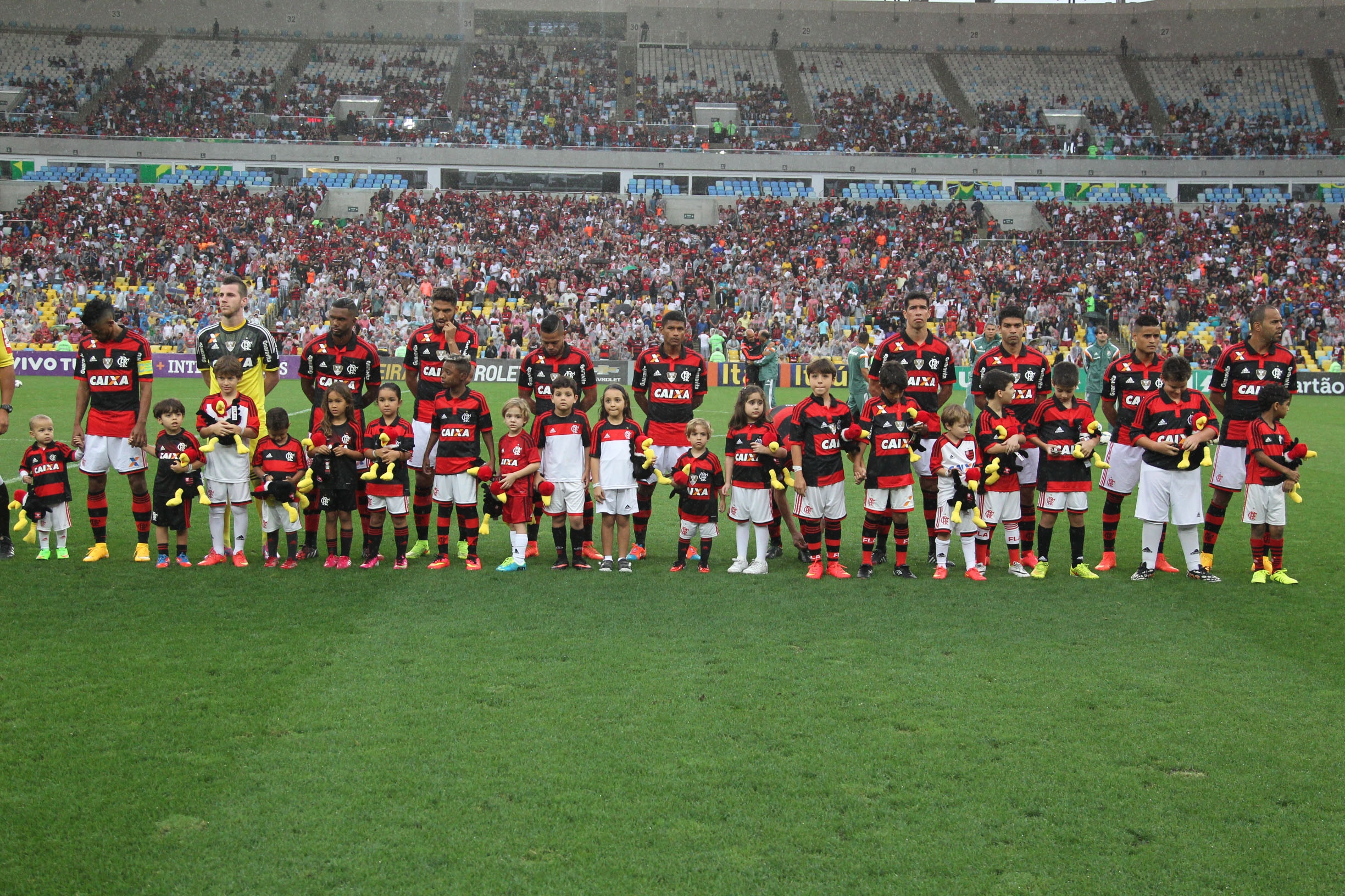 C.R.Flamengo 1 x 1 Fluminense (RJ) - 21-09-2014 - Campeonato Brasileiro