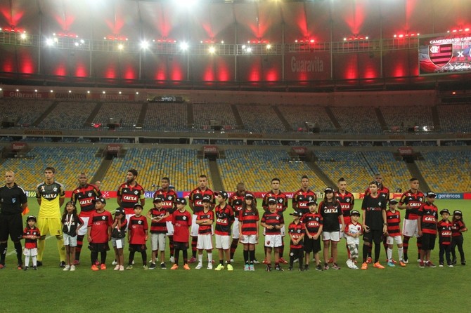 C.R.Flamengo 4 x 0 Barra Mansa(RJ) - 04/02/2015 - Campeonato Estadual