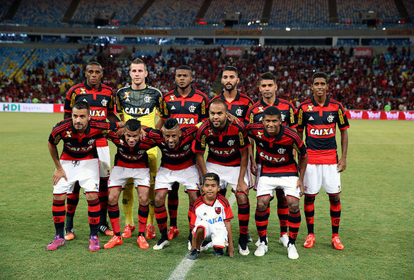 C.R.Flamengo 2 X 0 Nacional(URU) - 04/03/2015 - Amistoso Internacional