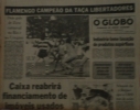 Jornal O Globo (Flamengo Campeão Copa Libertadores da América de 1981)