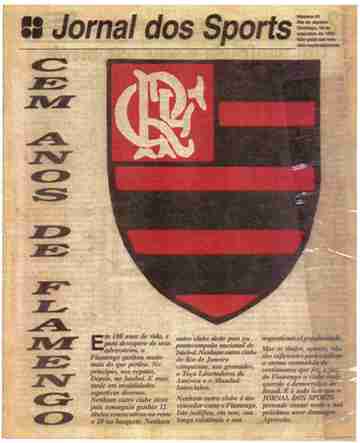 Flamengo 100 anos 