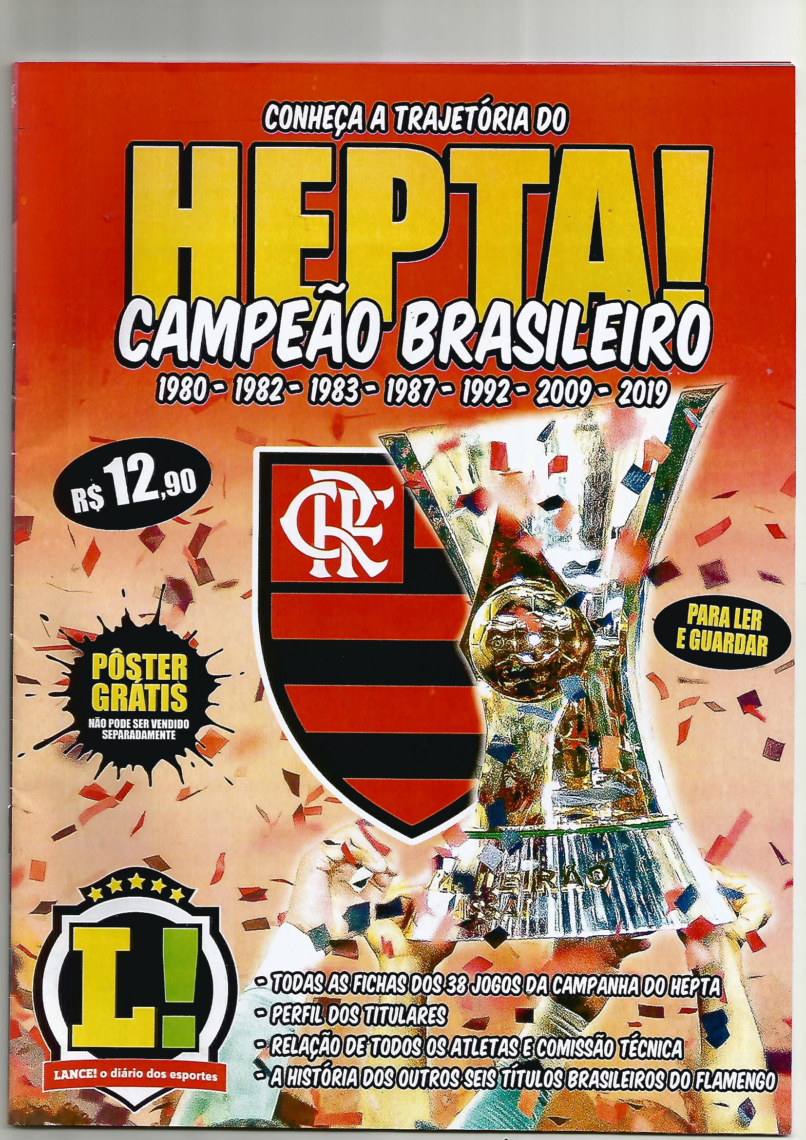 Revista LANCE - Flamengo Campeão Brasileiro 2019